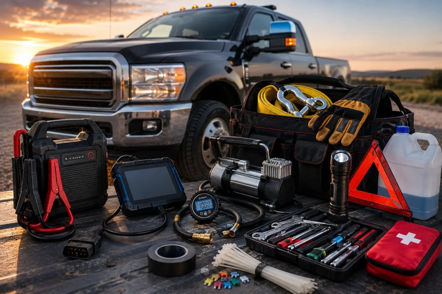 Essential Auto Accessories Every Diesel Truck Driver Should Have on the Road